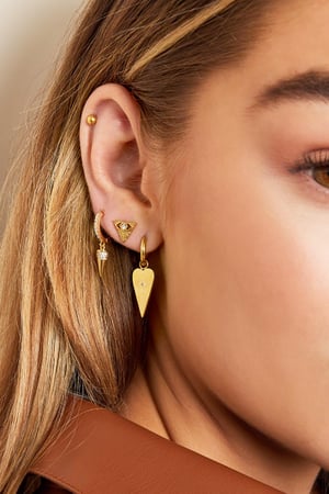 Boucles d'oreilles All Seeing Eye Large Acier inoxydable h5 Image2